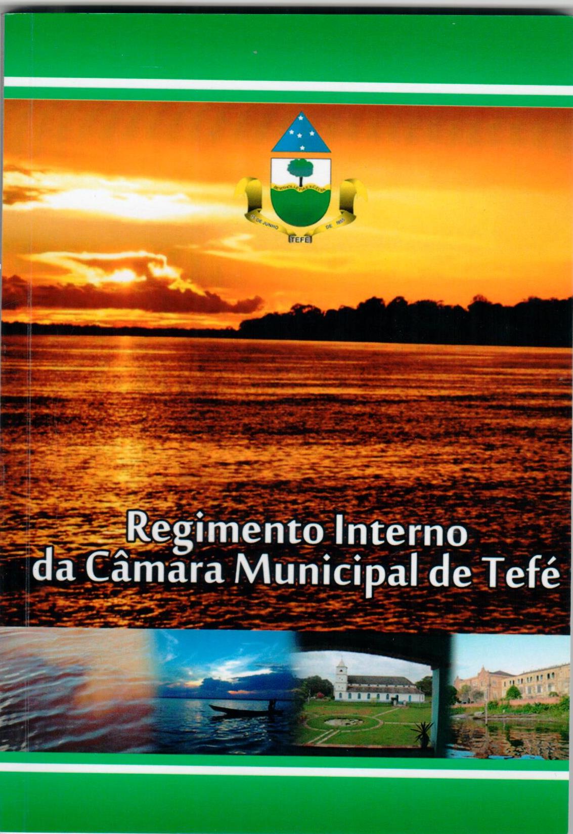 Capa do Regimento Interno da CMT