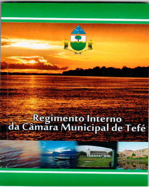 Capa do Regimento Interno da CMT