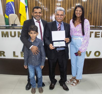 Luís Sevalho, Vereador Fernando Araújo e família